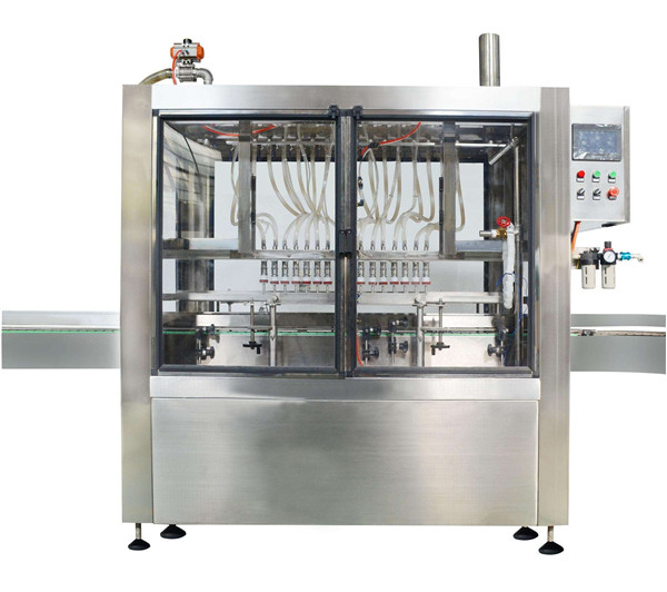 முழு தானியங்கி 10 தலைகள் ஒப்பனை கிரீம் ஜாம் நிரப்பு இயந்திரம்