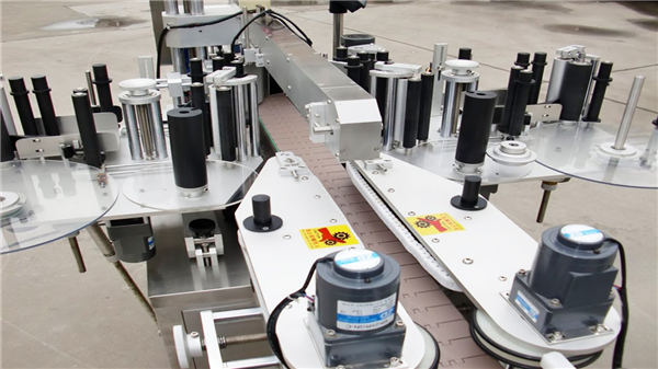 தானியங்கி முன் மற்றும் பின் பக்கங்கள் பாட்டில் கேன்கள் லேபிளிங் இயந்திர உற்பத்தியாளர்